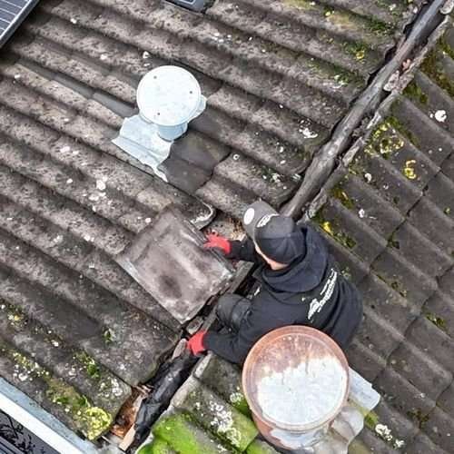 Een dakrenovatie bij oud pannendak in Doorwerth